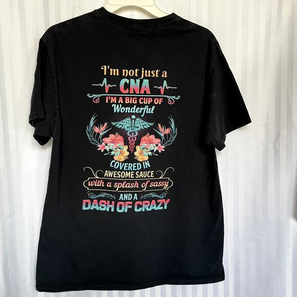 CNA Saying t-shirt Medium see description wonderful crazy - Picture 3 of 6